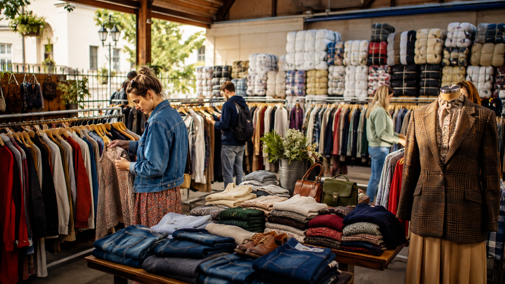 Használtruha-kereskedelem Magyarországon: a géprongytól a modern second hand piacig